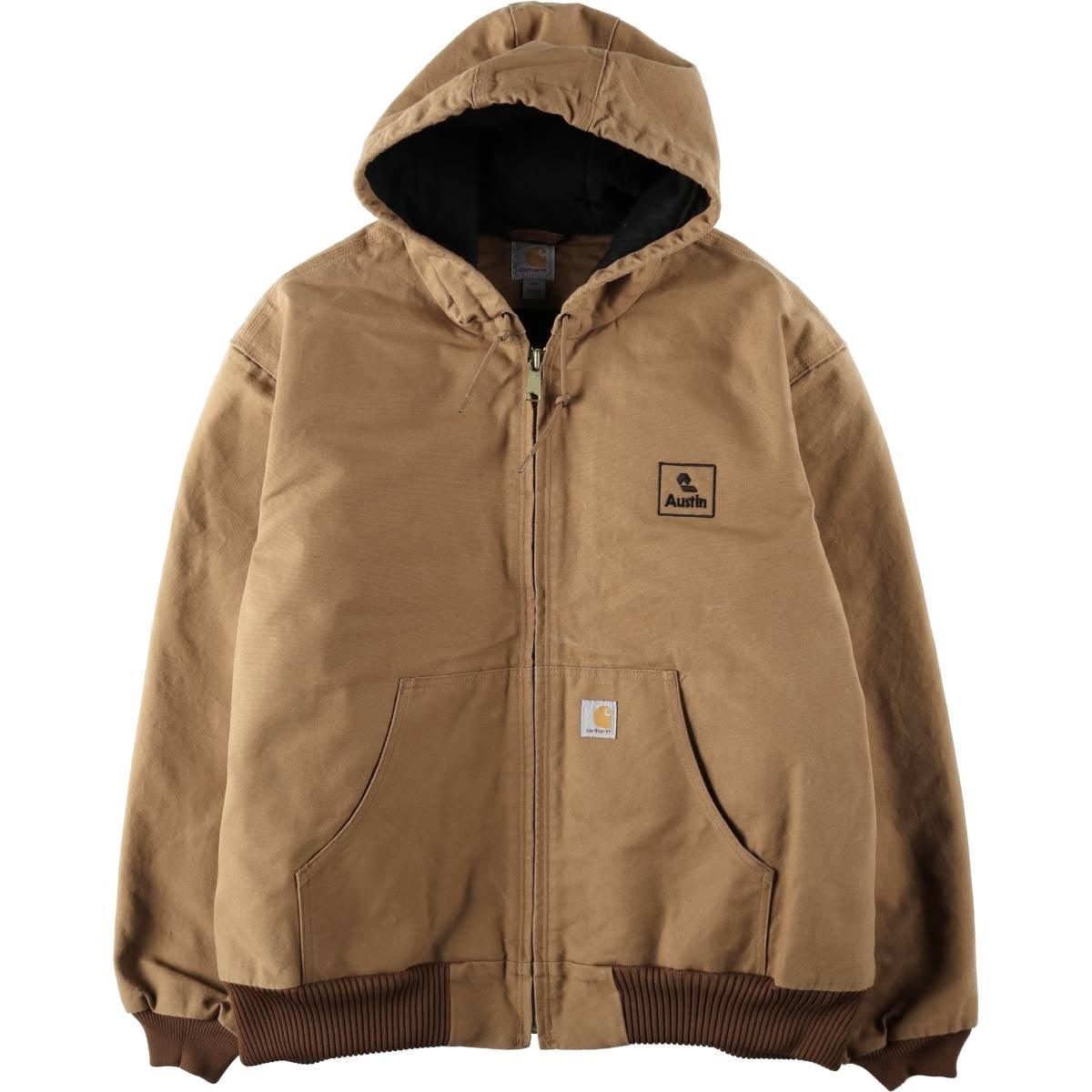 古着 カーハート Carhartt アクティブジャケット 中綿入り ダック