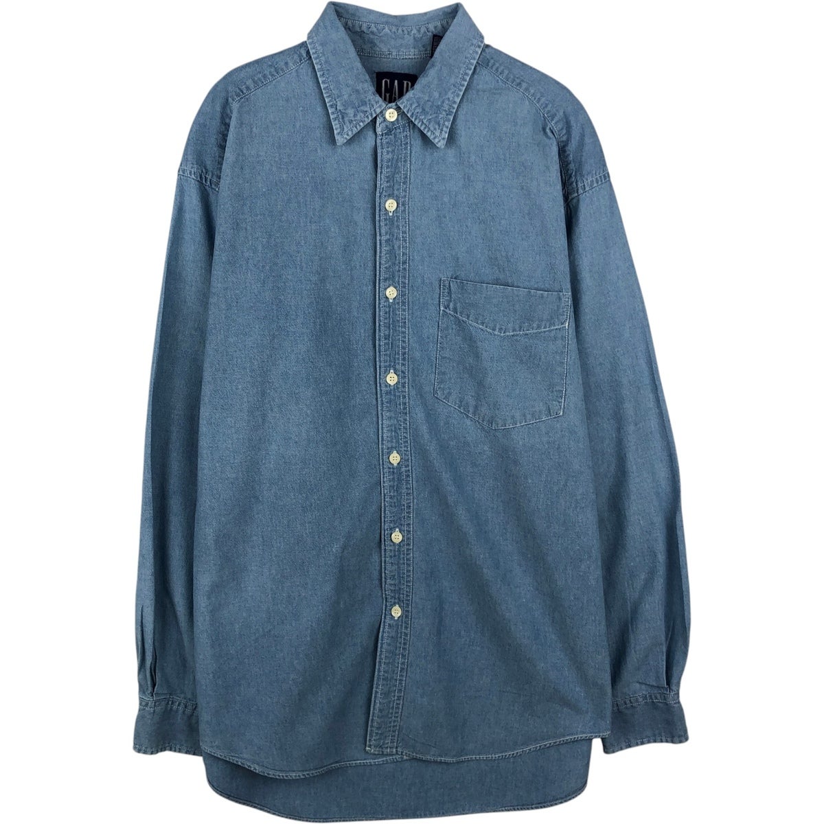 古着 90年代 ギャップ GAP オールドギャップ 長袖 コットンシャツ