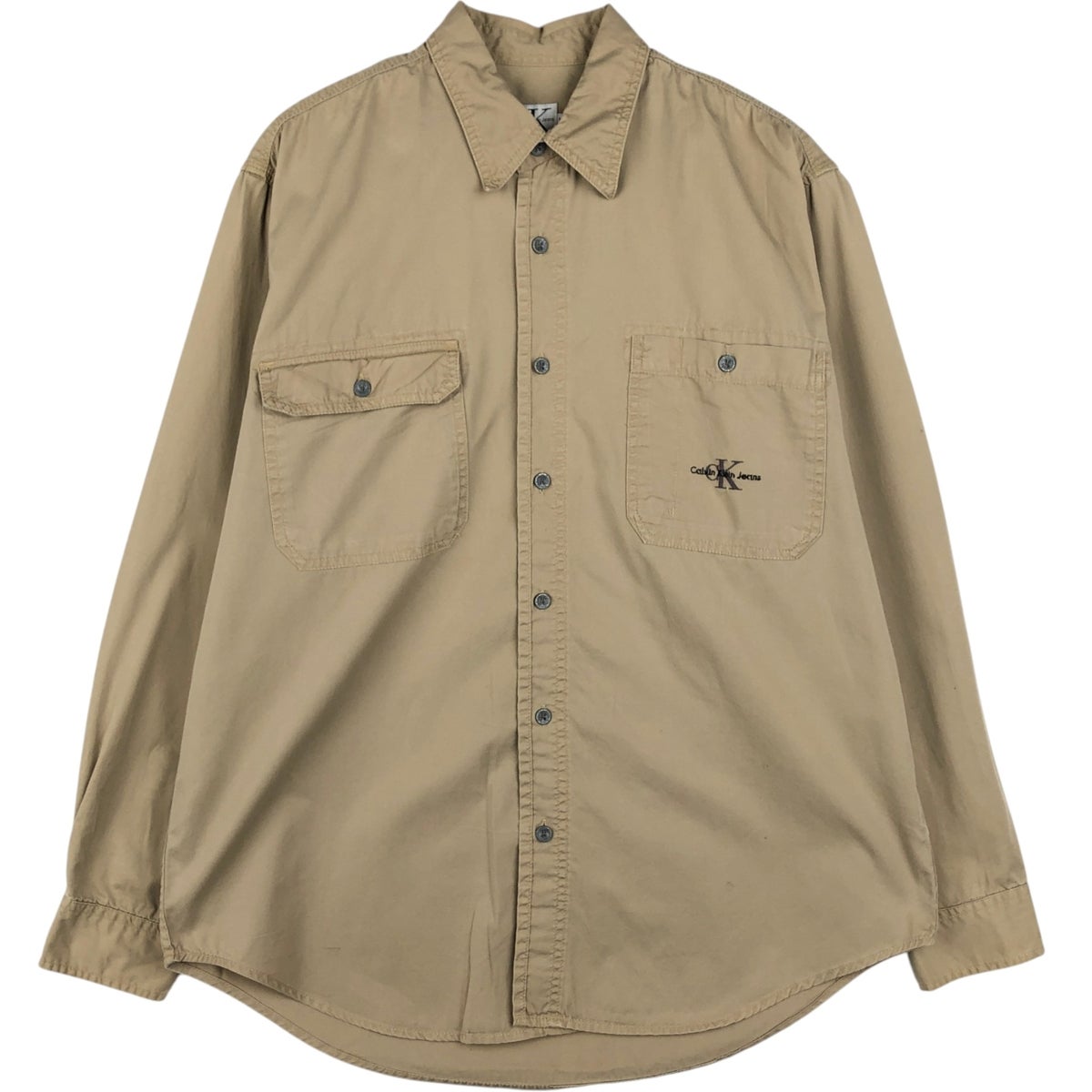 古着 90～00年代 カルバンクライン Calvin klein オンブレチェック