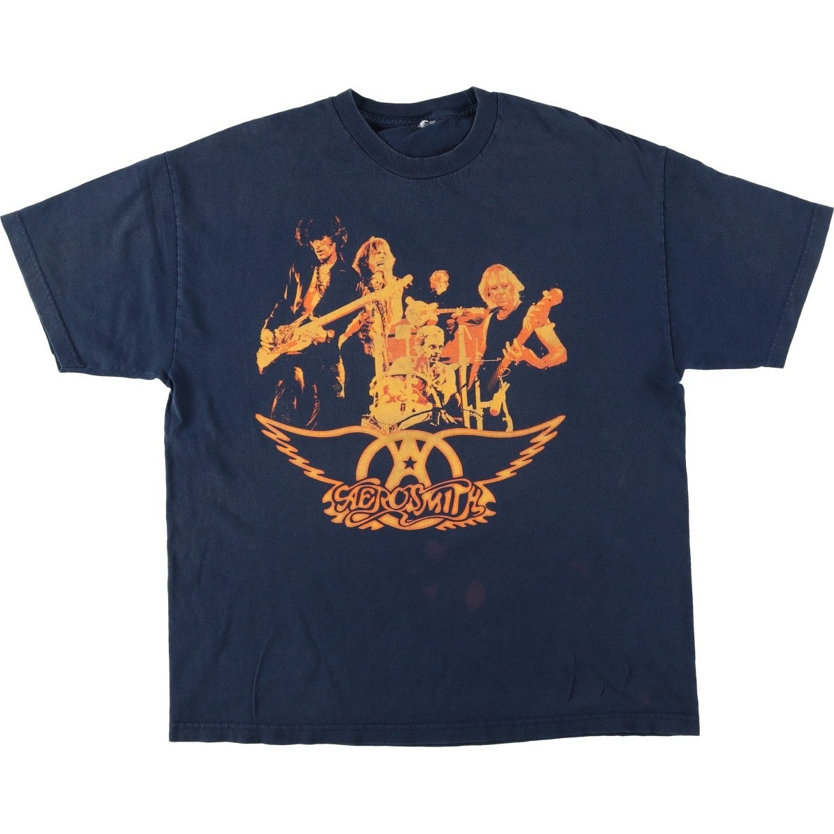 古着 00年代 eygnus AEROSMITH エアロスミス バンドTシャツ バンT