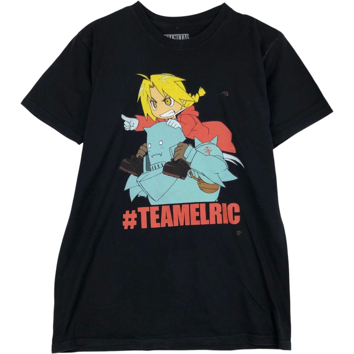 アニメキャラクター プリント Tシャツ 古着 FULLMETAL ALCHEMIST 鋼の錬金術師 アニメ キャラクタープリントT