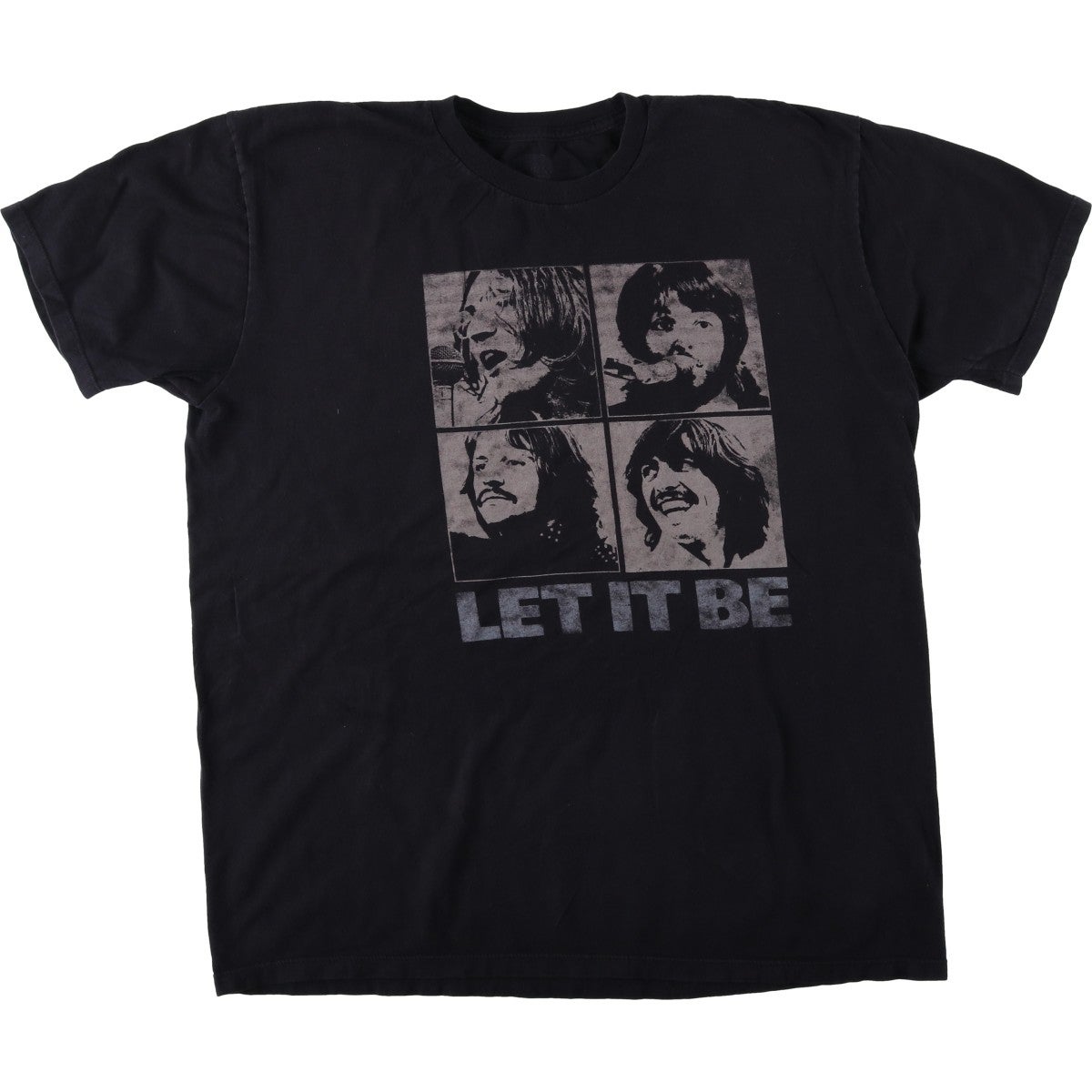 古着 THE BEATLES ビートルズ バンドTシャツ バンT メンズXL相当