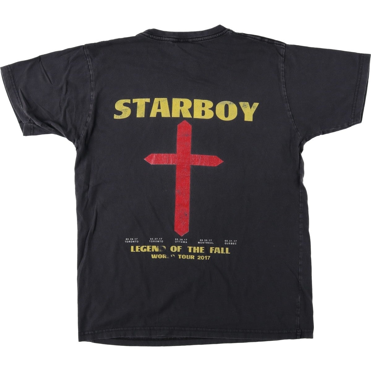 古着 MIASPOTSWERRINC The Weeknd ザウィークエンド バンドTシャツ