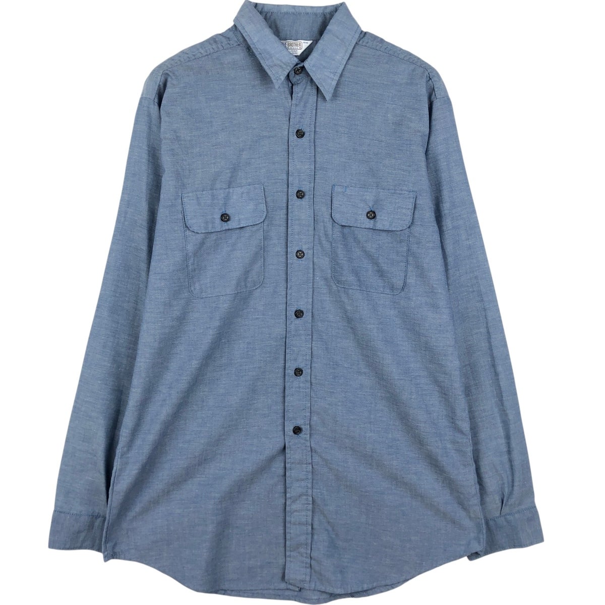 古着 70～80年代 ファイブブラザー Five Brother 長袖 シャンブレー