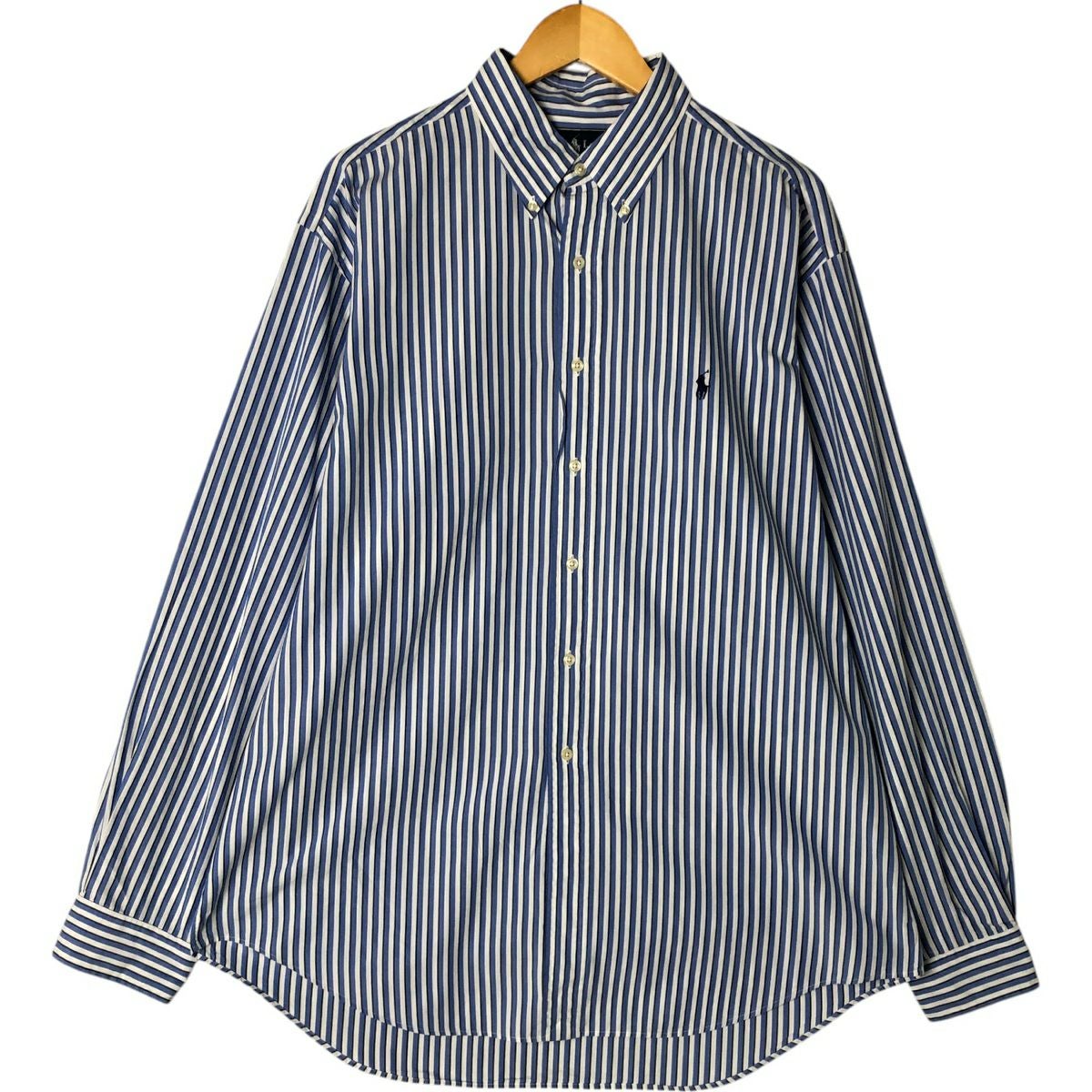 古着 ラルフローレン Ralph Lauren BLAKE マルチストライプ 長袖