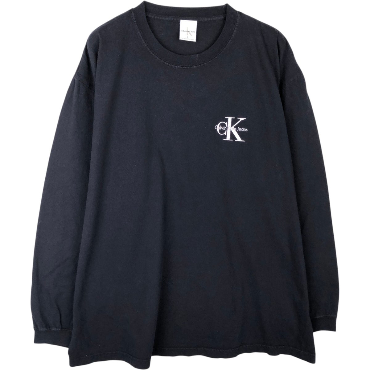 古着 90年代 カルバンクライン Calvin klein JEANS ロングTシャツ ロン