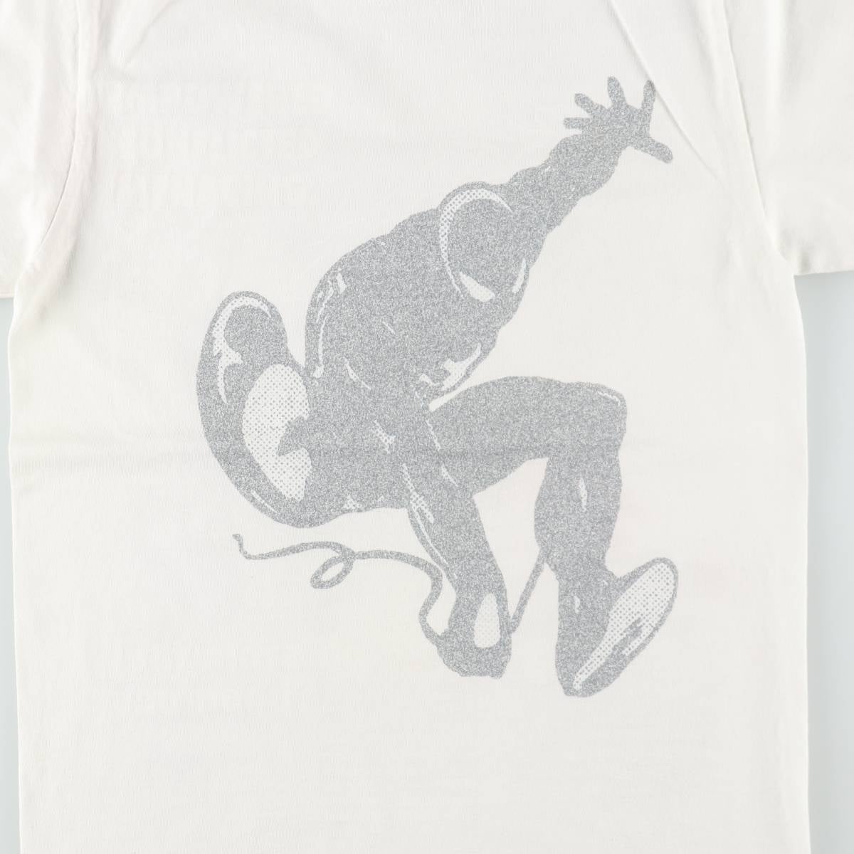 古着 SPIDER MAN スパイダーマン キャラクタープリントTシャツ メンズ