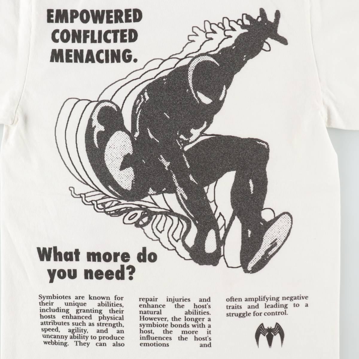 古着 SPIDER MAN スパイダーマン キャラクタープリントTシャツ メンズ