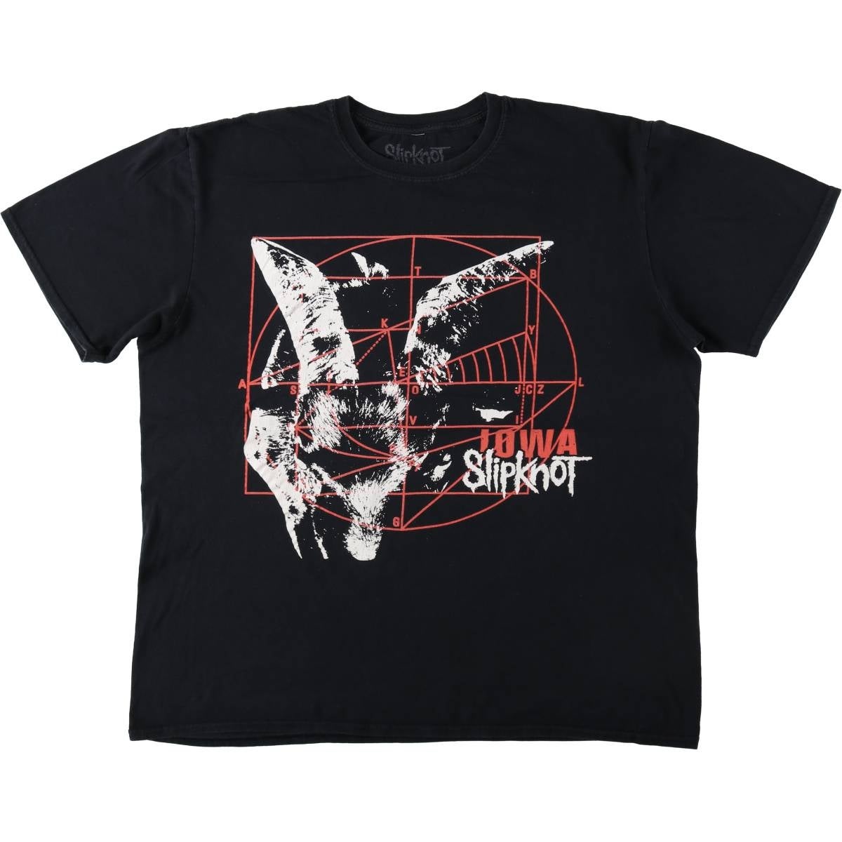古着 Slipknot スリップノット バンドTシャツ バンT メンズXL相当