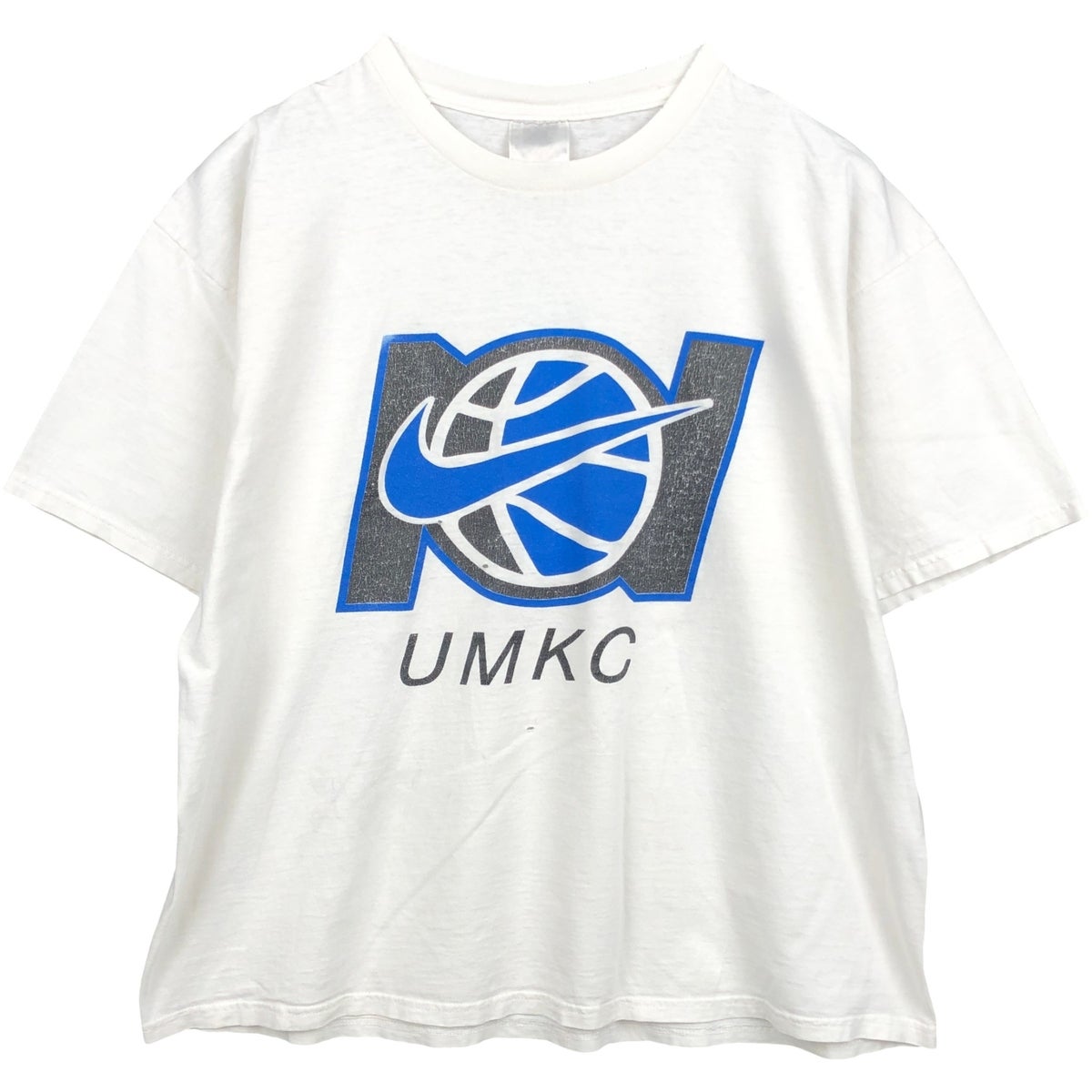 古着 ナイキ NIKE カレッジ 半袖 ラガーシャツ メンズM相当 /eaa635116