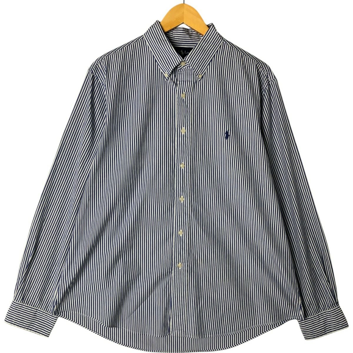 古着 ラルフローレン Ralph Lauren BLAKE マルチストライプ 長袖