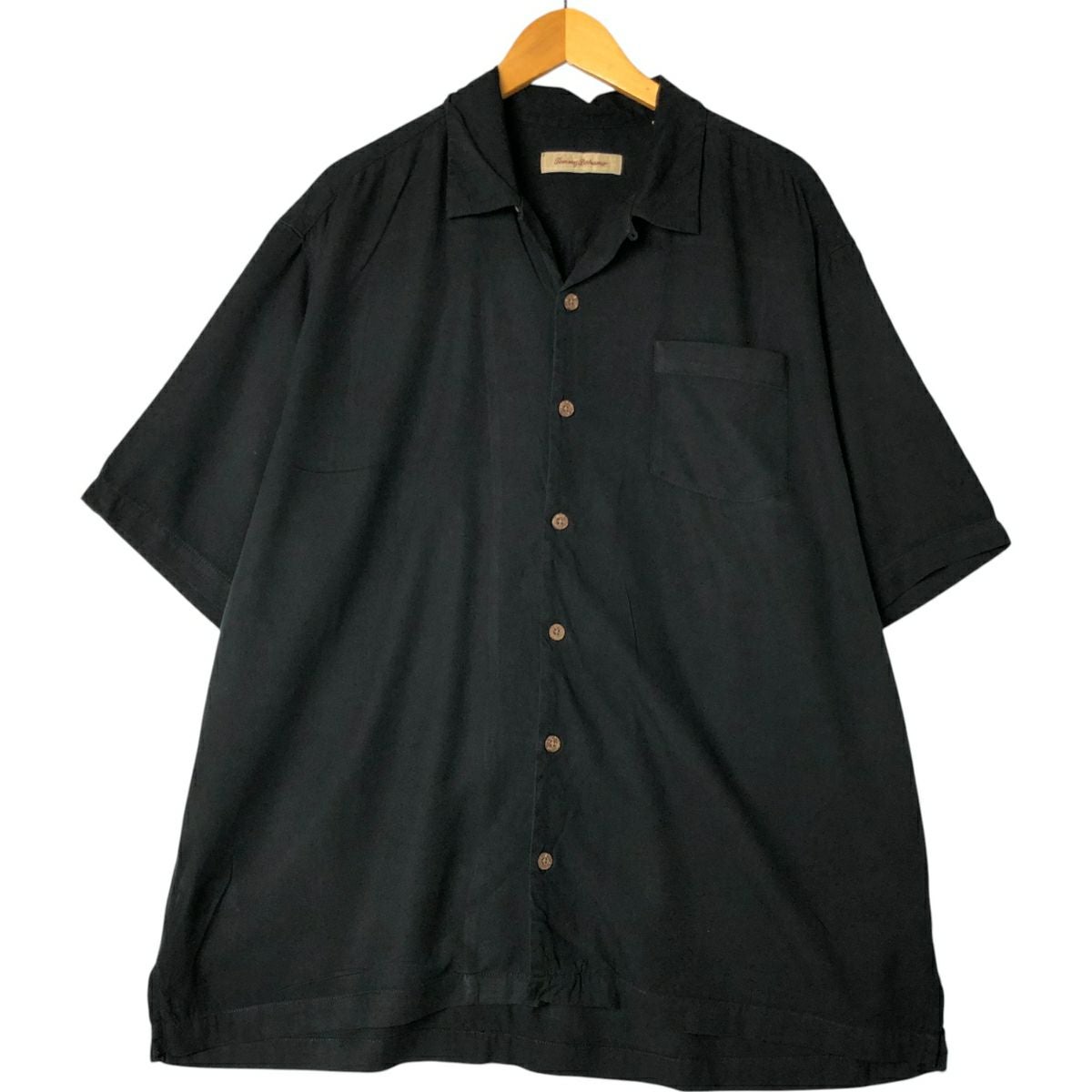 古着 90～00年代 トミーバハマ Tommy Bahama ヘリンボーン 半袖