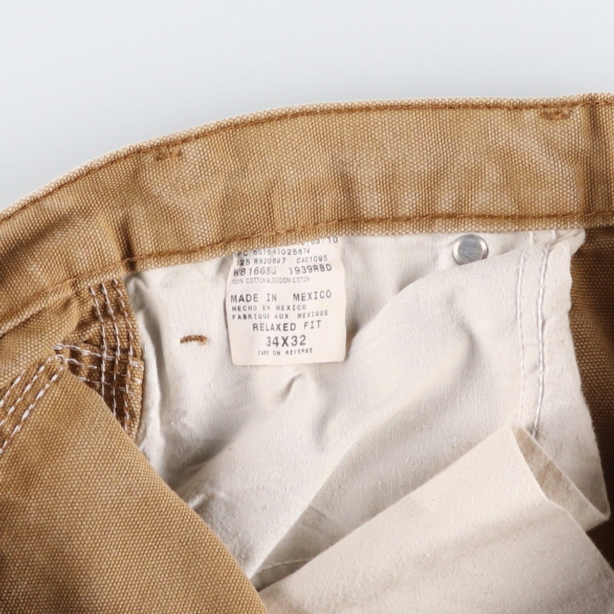 古着 ディッキーズ Dickies Relaxed Fit ダックペインターパンツ