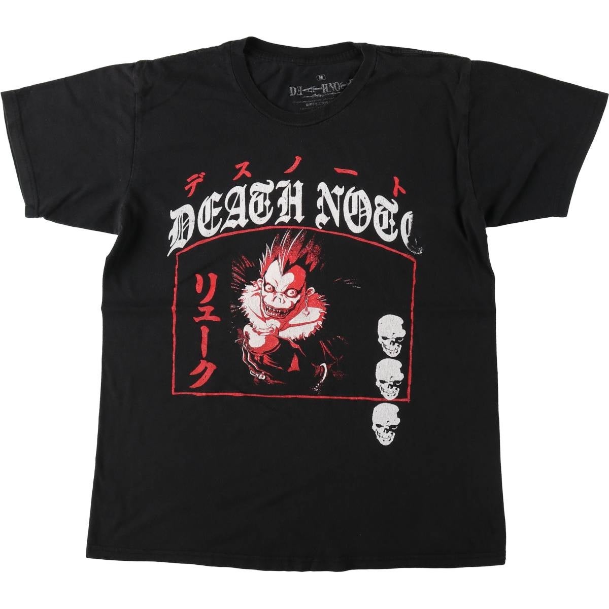 古着 DEATH NOTE デスノート リューク アニメ キャラクタープリントT