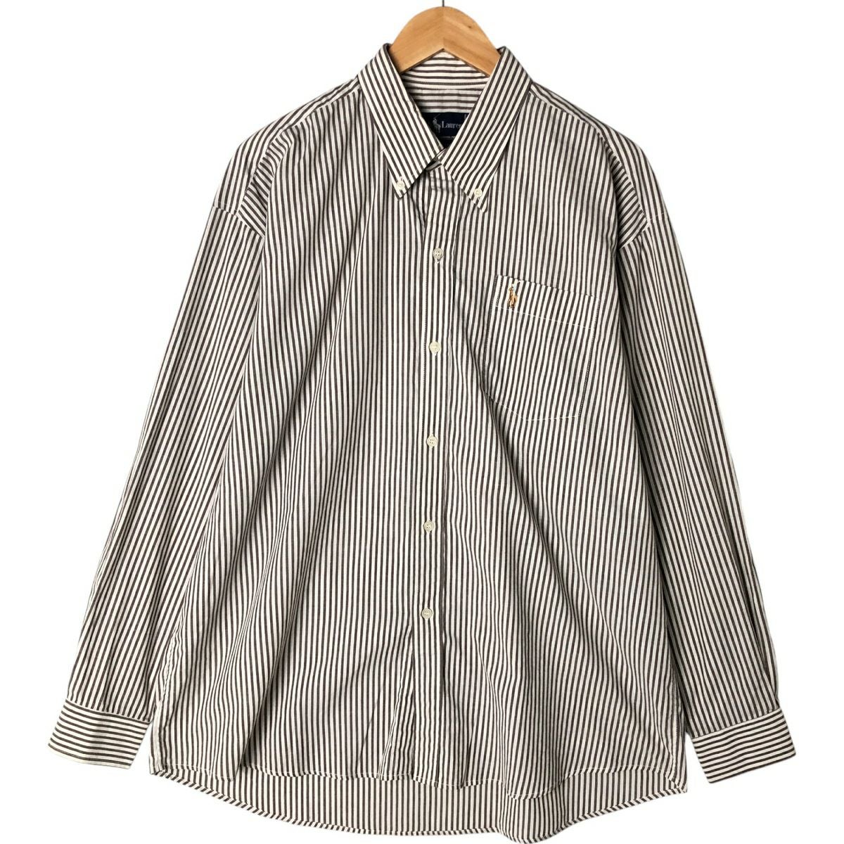 古着 ラルフローレン Ralph Lauren BLAKE マルチストライプ 長袖