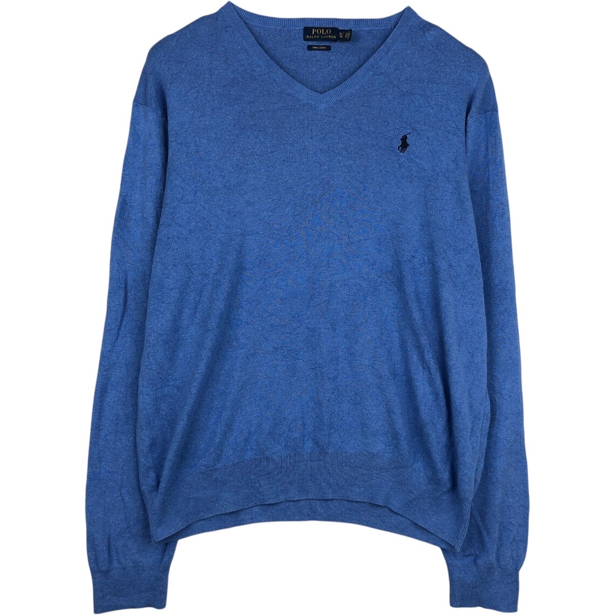 古着 ラルフローレン Ralph Lauren RALPH Vネック シルクニット