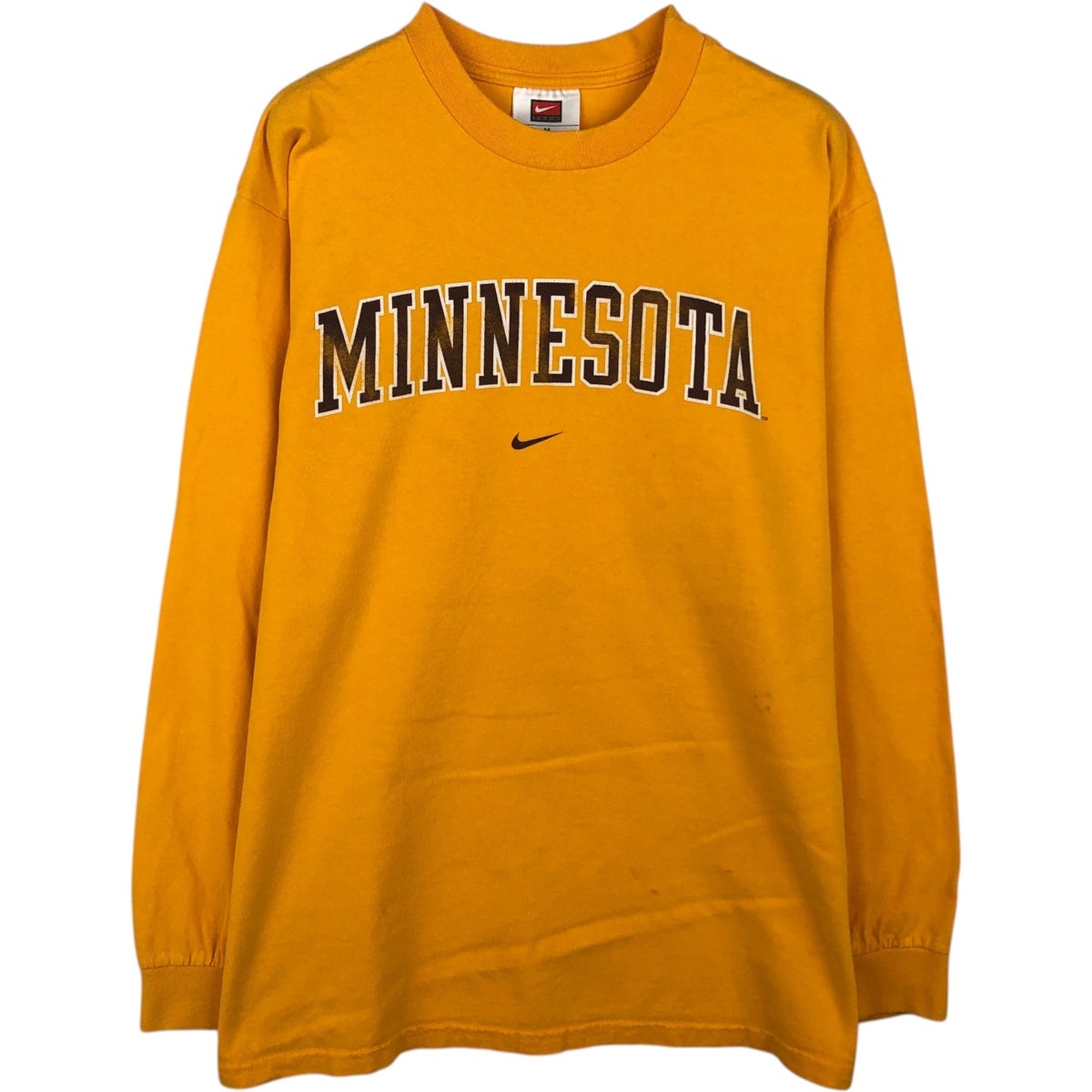 古着 ナイキ NIKE MINNESOTA ミネソタ大学 カレッジ センターロゴ