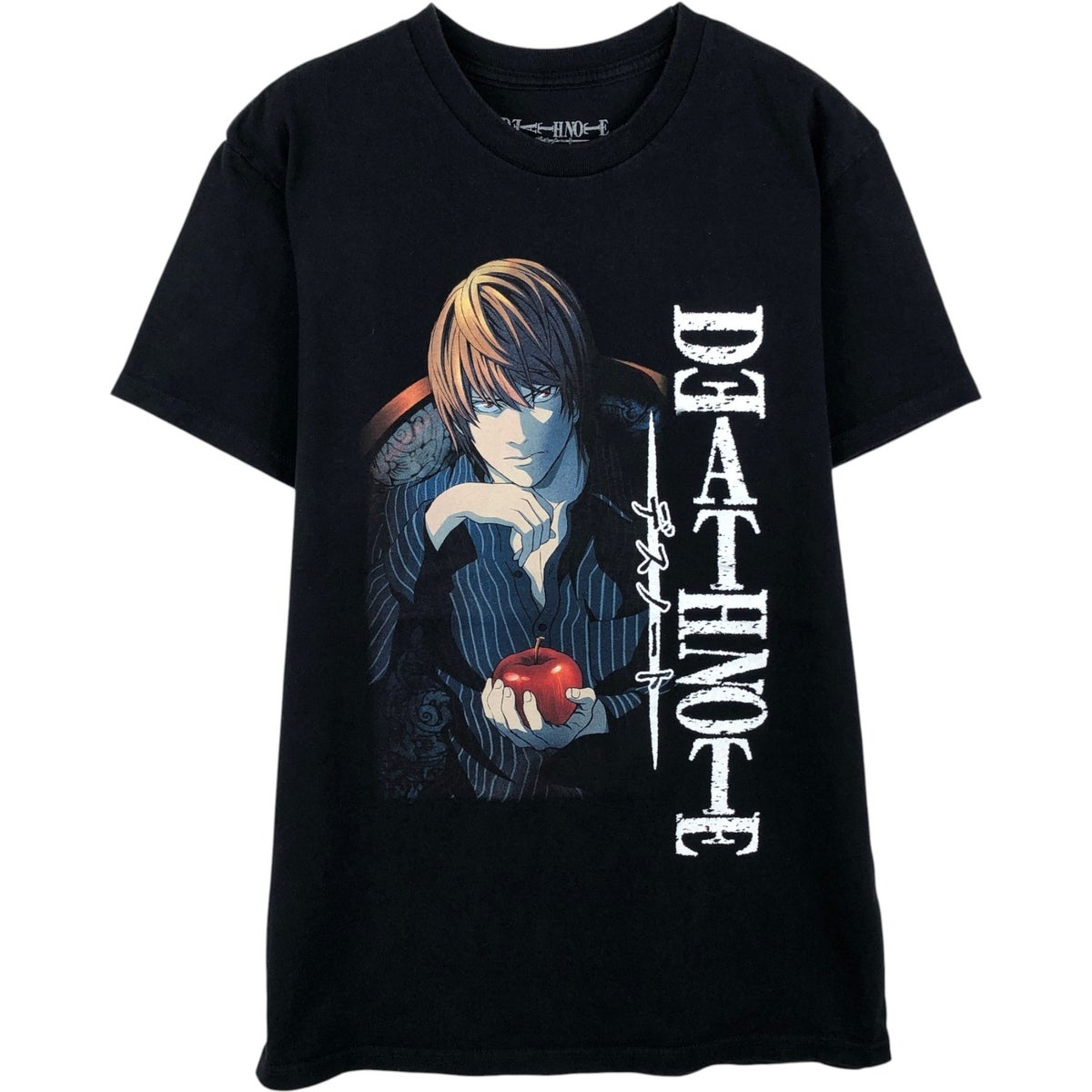 古着 DEATH NOTE デスノート アニメ キャラクタープリントTシャツ