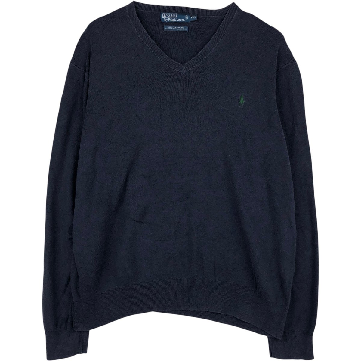 古着 ラルフローレン Ralph Lauren POLO by Ralph Lauren Vネック