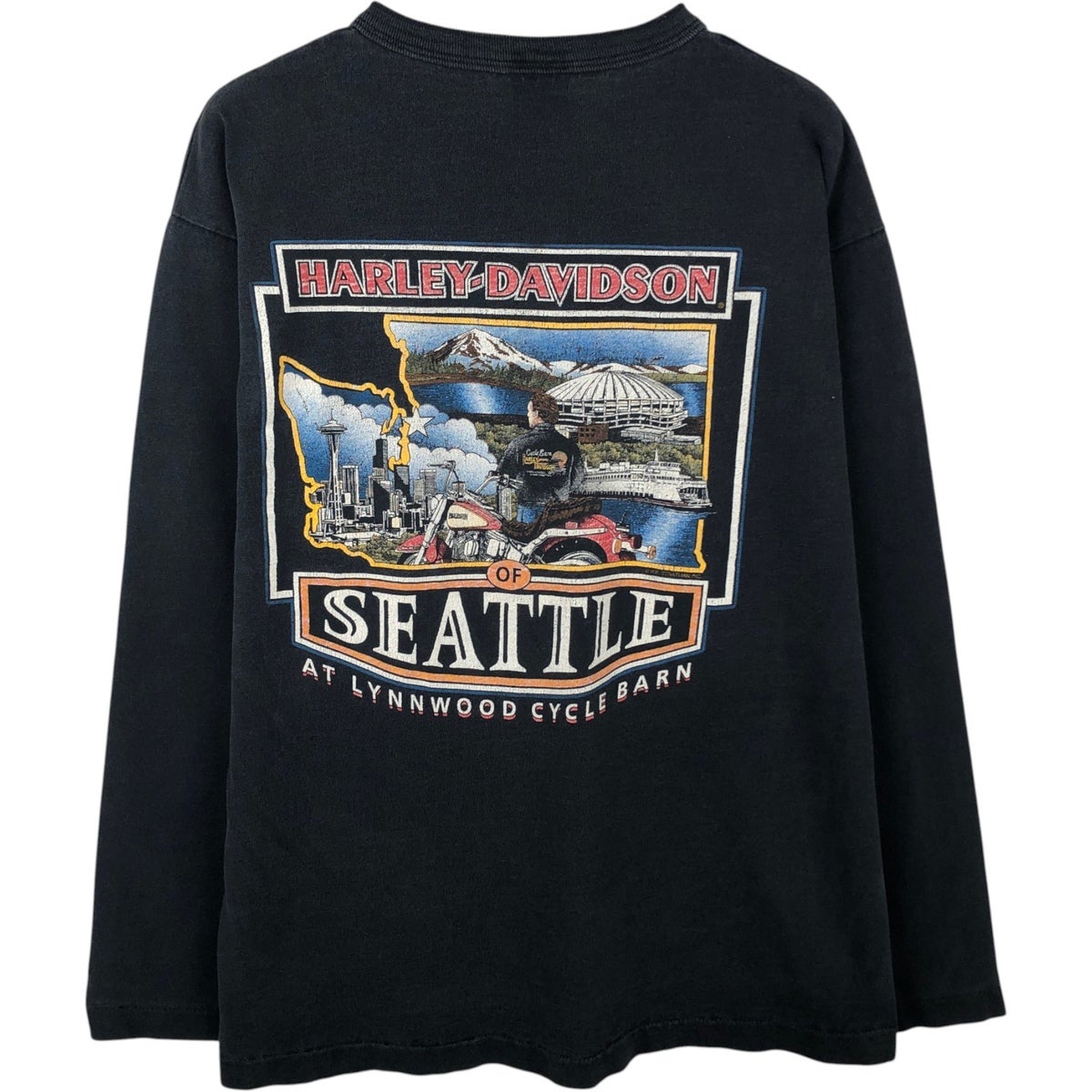 古着 ～90年代 ハーレーダビッドソン Harley-Davidson ヘンリーネック
