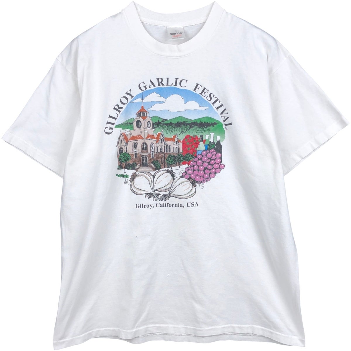 古着 90年代 ムリナ MURINA プリントTシャツ USA製 メンズXL相当 古着 90年代 ムリナ MURINA プリントTシャツ USA製 メンズXL相当