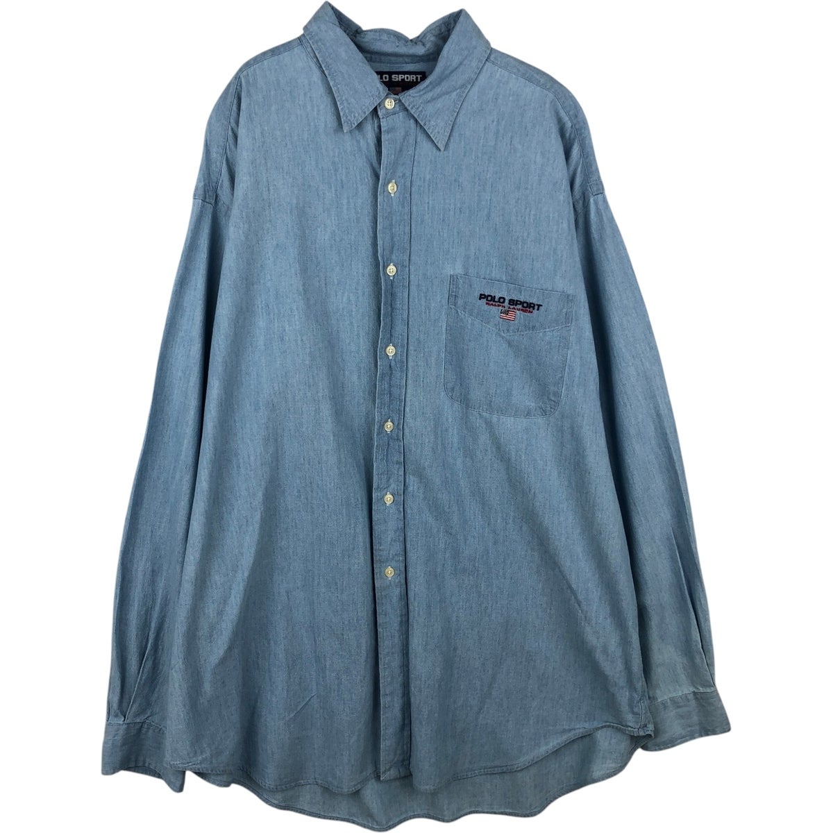 【ラルフローレン 】ハワイアン アロハシャツ 90年代 XL 古着 ラルフローレン Ralph Lauren POLO SPORT ポロスポーツ 総柄