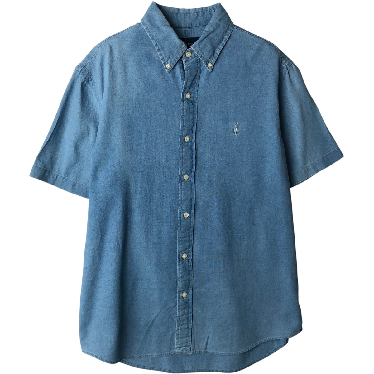 古着 ラルフローレン Ralph Lauren BIG SHIRT 長袖 ボタンダウンシャツ