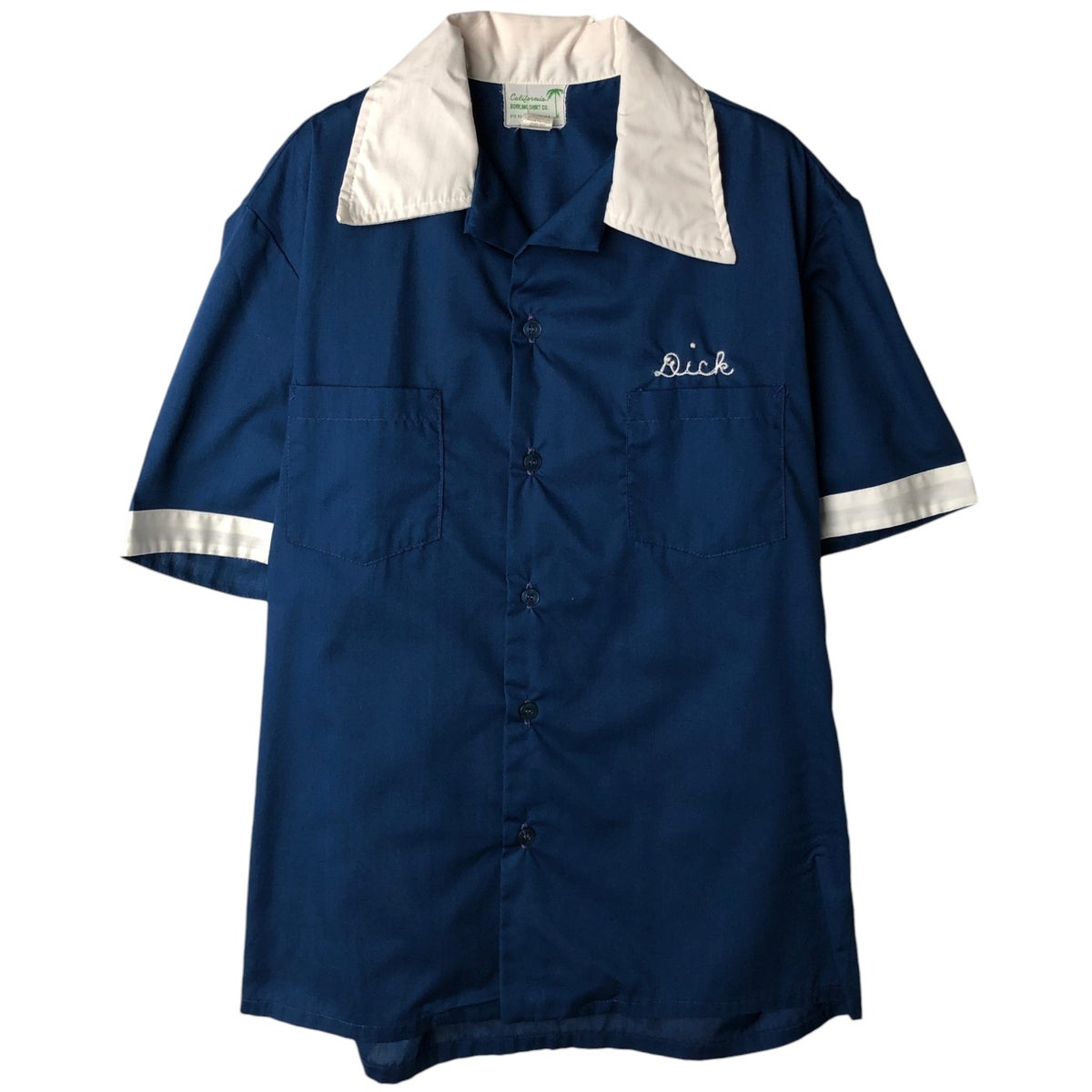 古着 California BOWLING SHIRT CO. オープンカラー 半袖 ボウリング