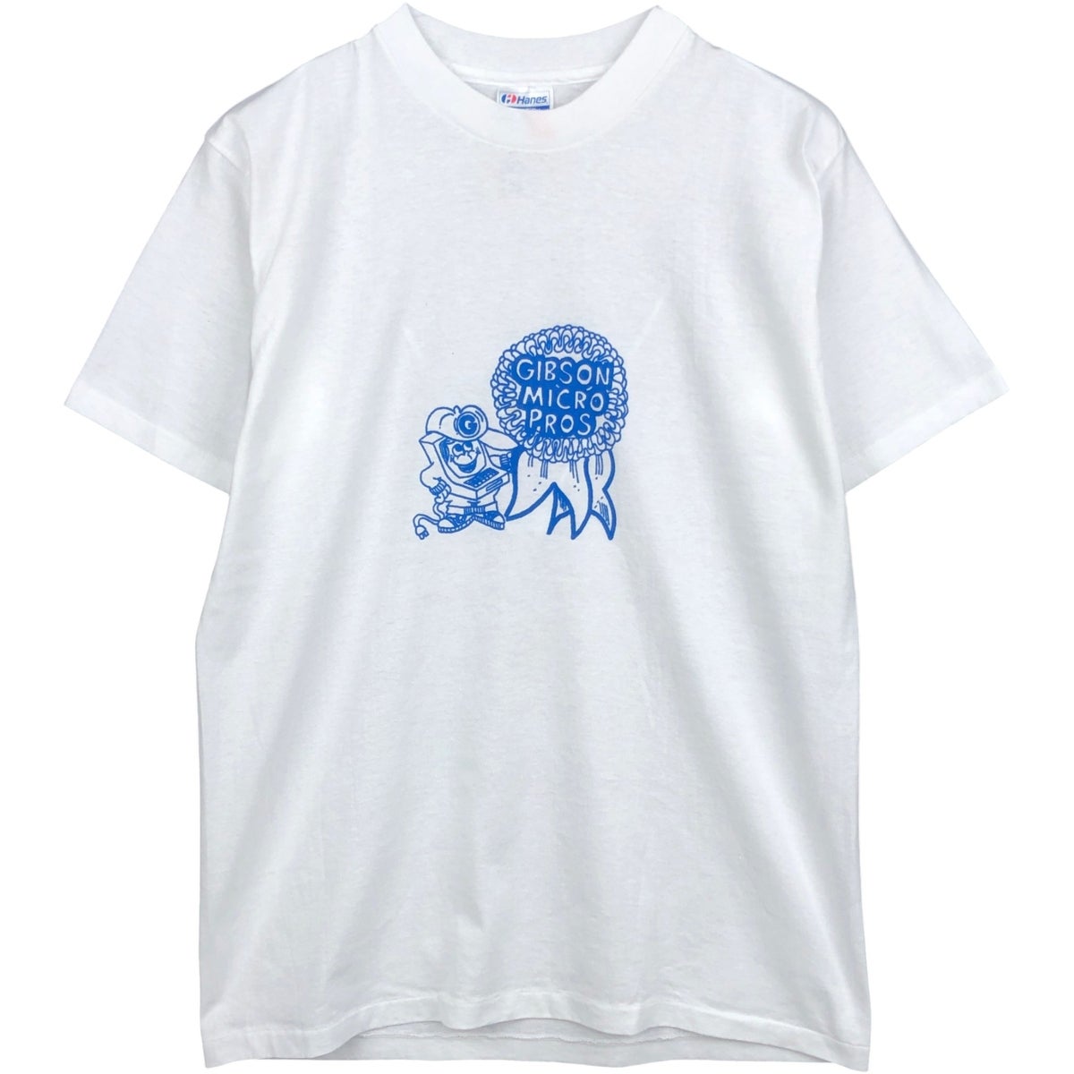 古着 80年代 ヘインズ Hanes Fifty-Fifty 青タグ プリントTシャツ USA