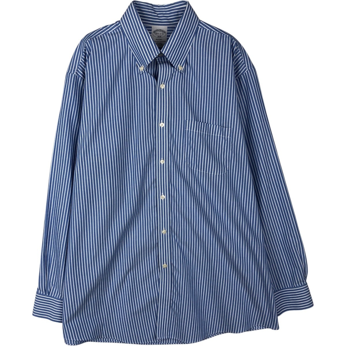 古着 ブルックスブラザーズ Brooks Brothers 1818 REGENT 長袖 ボタン 古着 ブルックスブラザーズ Brooks Brothers 1818 REGENT 長袖 ボタン