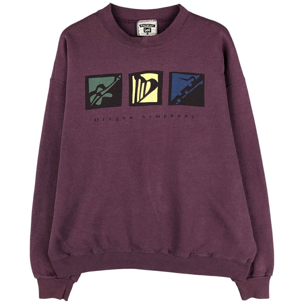 古着 90年代 リー Lee MID WEIGHT カレッジスウェットシャツ