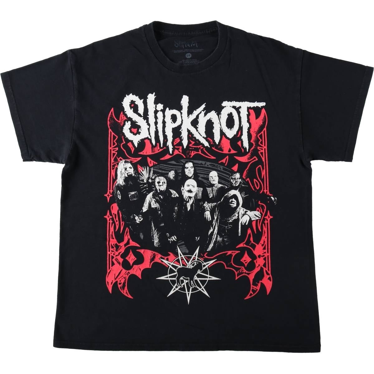 古着 Slipknot スリップノット バンドTシャツ バンT メンズM相当