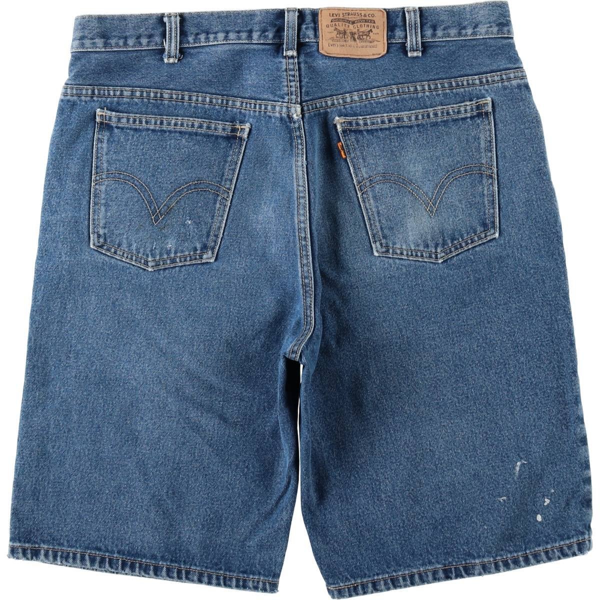 【最終値下げ！】SAPEur ヴィンテージデニムショーツ 古着 00年代 リーバイス Levis オレンジタブ デニムショーツ ハーフ