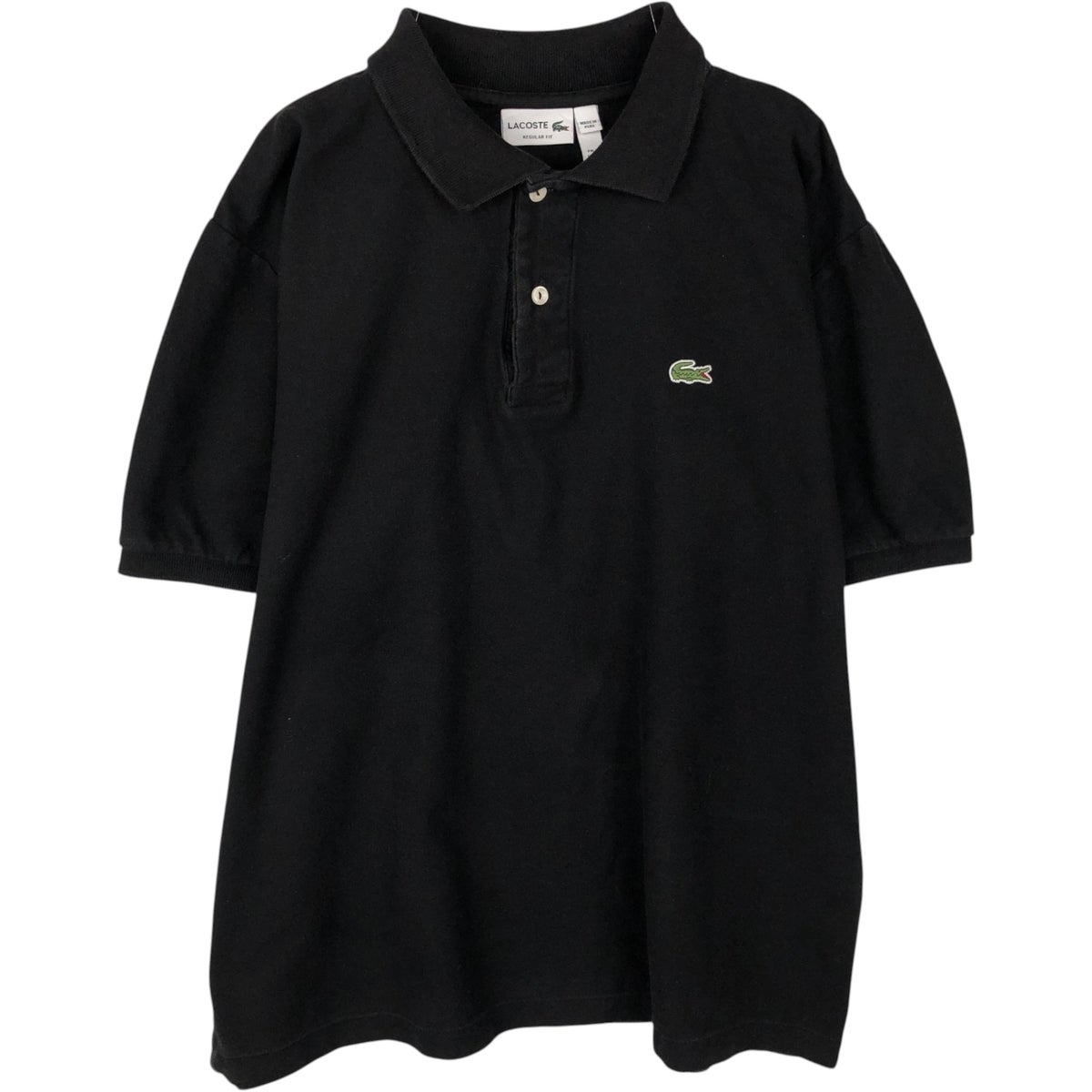 古着 ラコステ LACOSTE REGULAR FIT 半袖 ポロシャツ メンズXL相当