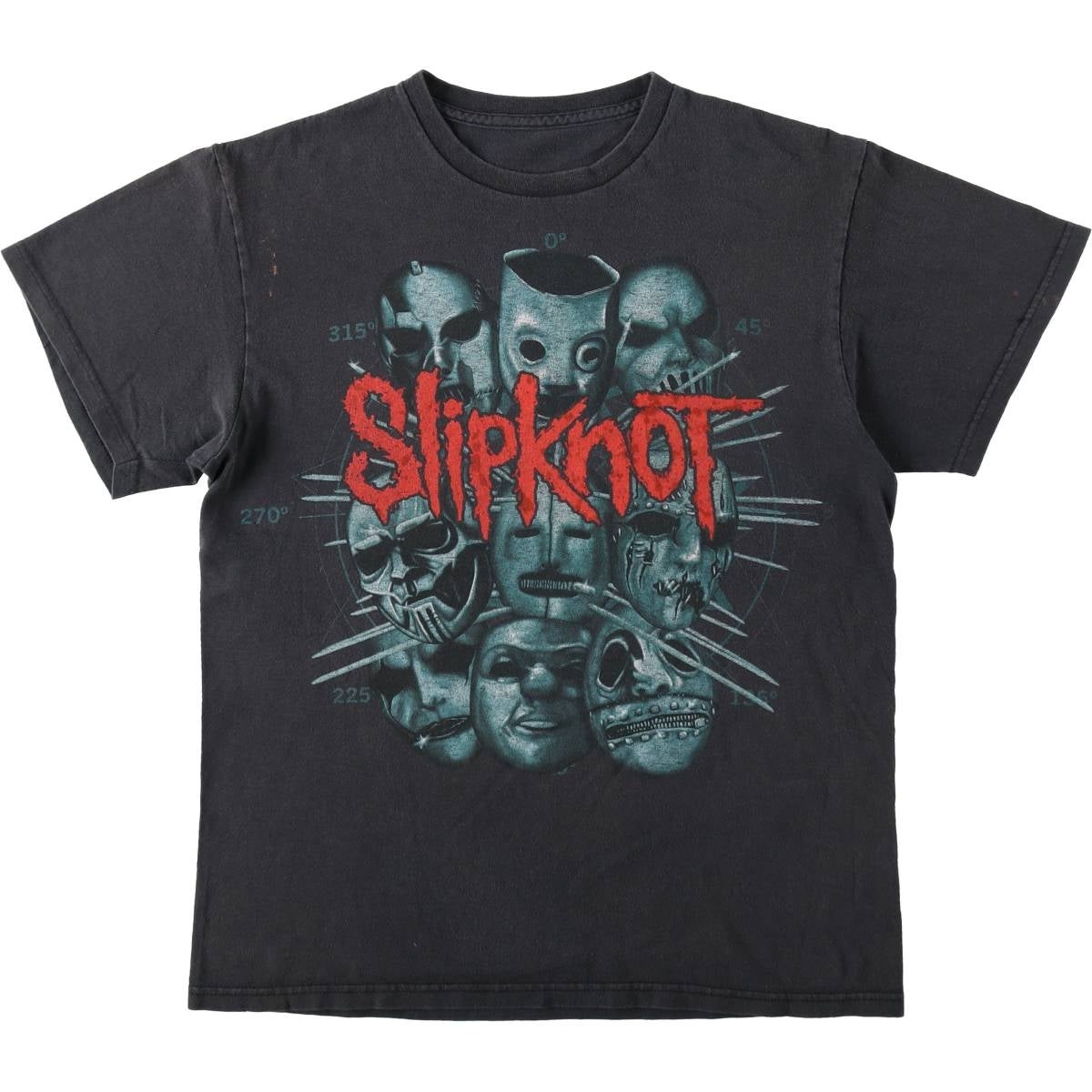 古着 Slipknot スリップノット バンドTシャツ バンT メンズM相当