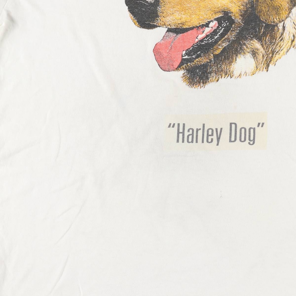 古着 90年代 デルタ DELTA 犬柄 アニマルTシャツ USA製 メンズL相当