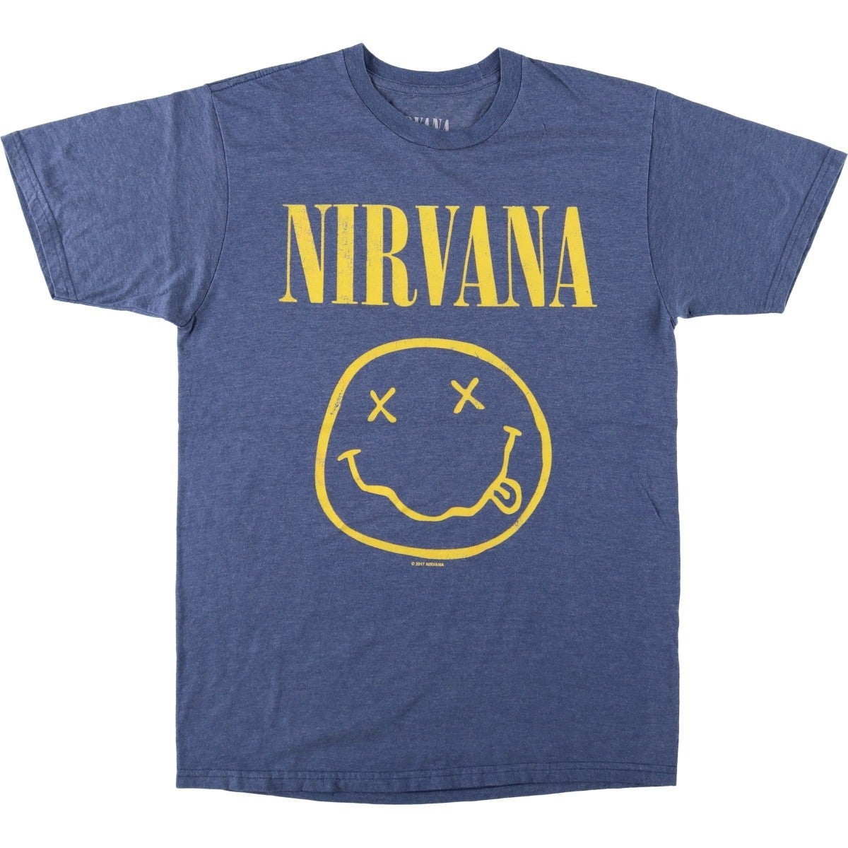 古着 M&O Gold NIRVANA ニルヴァーナ バンドTシャツ バンT メンズM相当