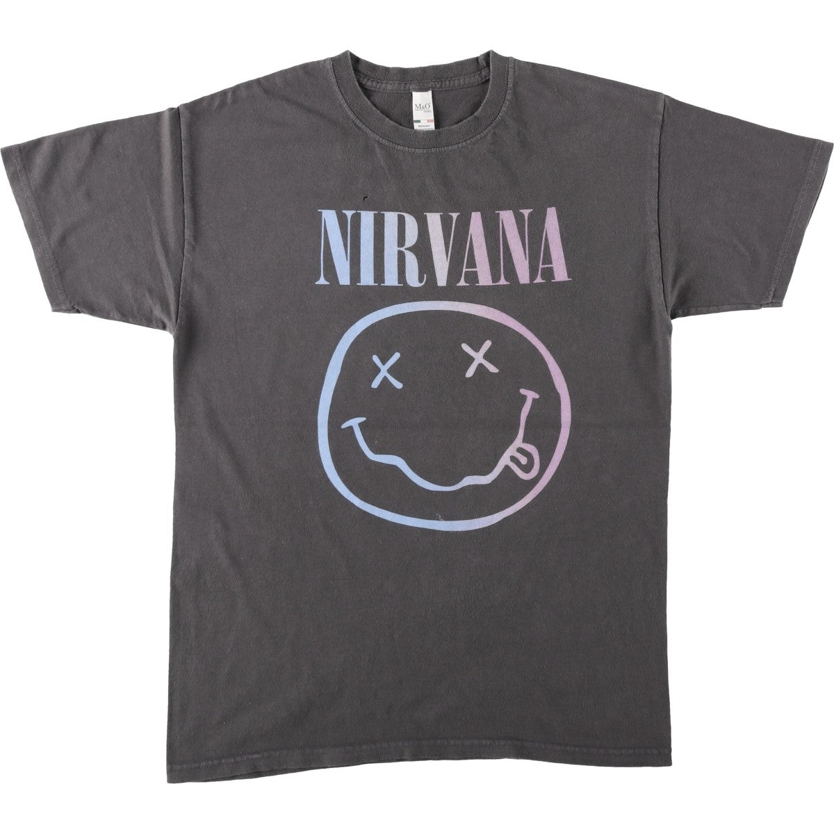 古着 M&O Gold NIRVANA ニルヴァーナ バンドTシャツ バンT メンズM相当