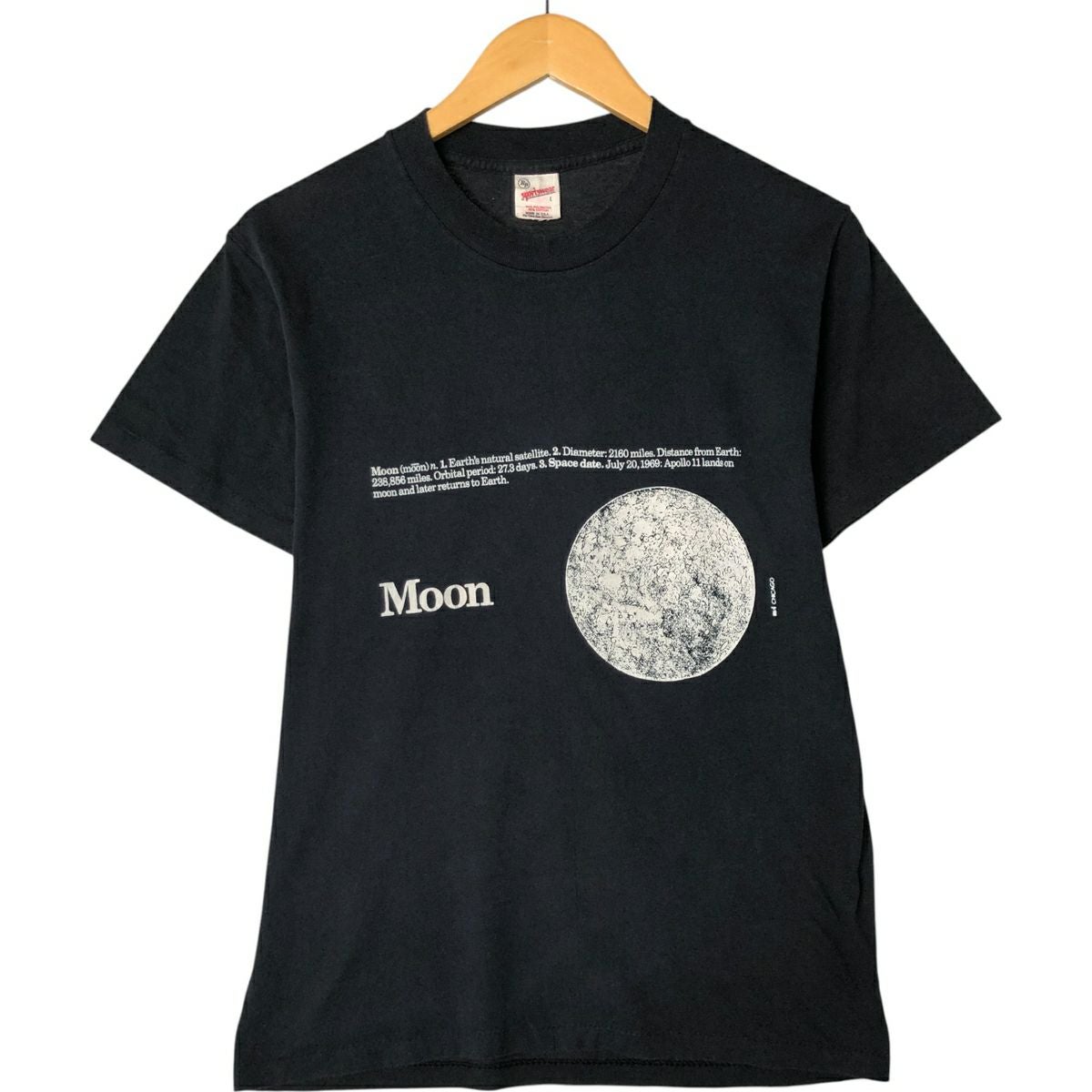 古着 Black&White アドバタイジングTシャツ メンズXL相当 /eaa555400
