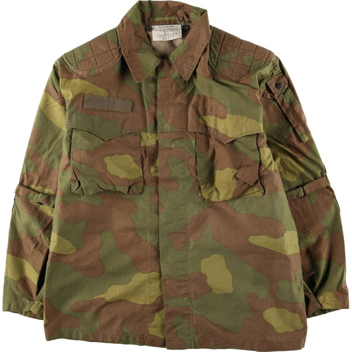 古着 イタリア軍 カラビニエリ 迷彩柄 ミリタリージャケット TG.3