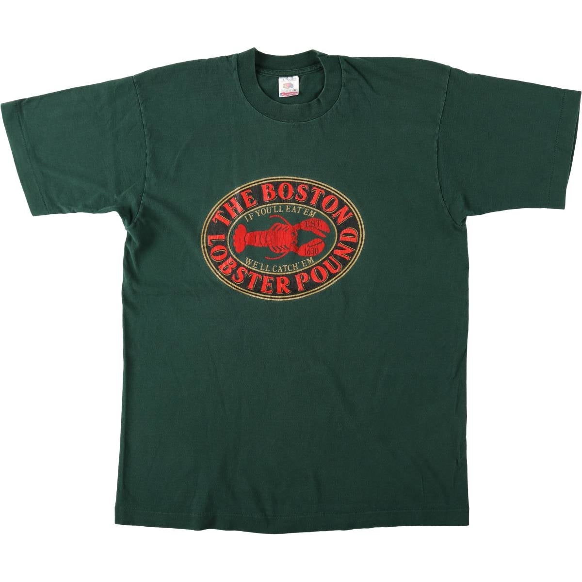 古着 90年代 フルーツオブザルーム FRUIT OF THE LOOM THE BOSTON