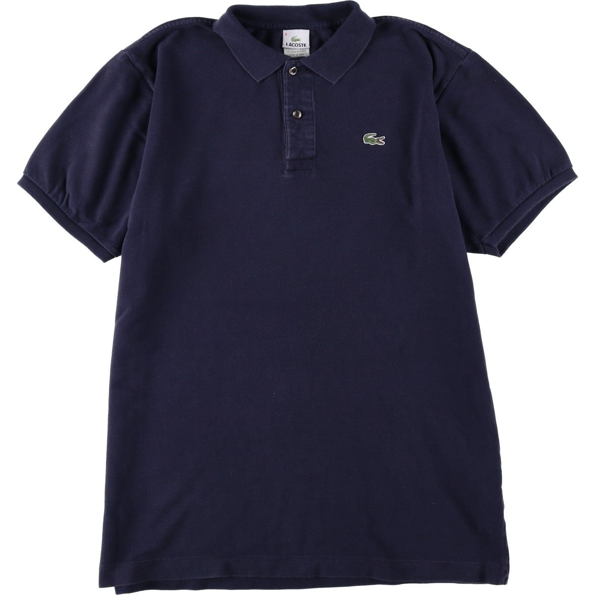 古着 ラコステ LACOSTE フランス企画 半袖 ポロシャツ 8 メンズL相当