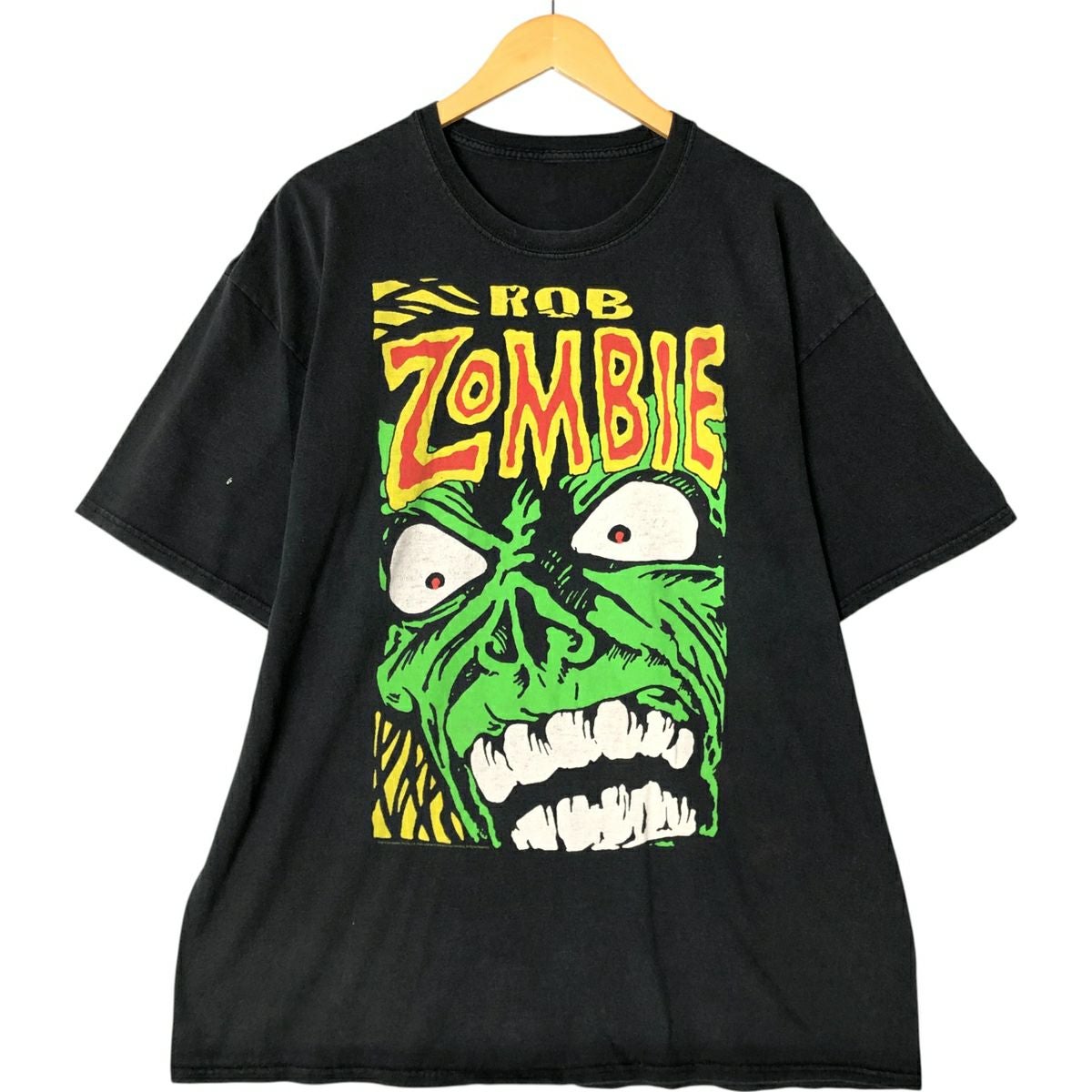 古着 Rob Zombie ロブゾンビ バンドTシャツ バンT メンズM相当