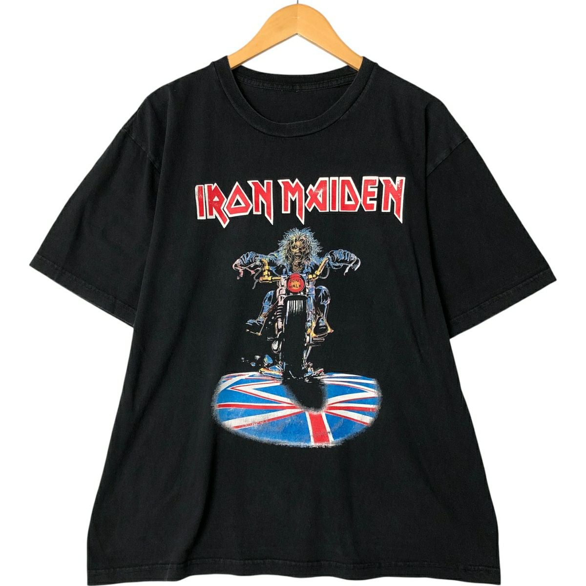 古着 グローバル global IRON MAIDEN アイアンメイデン バンドTシャツ