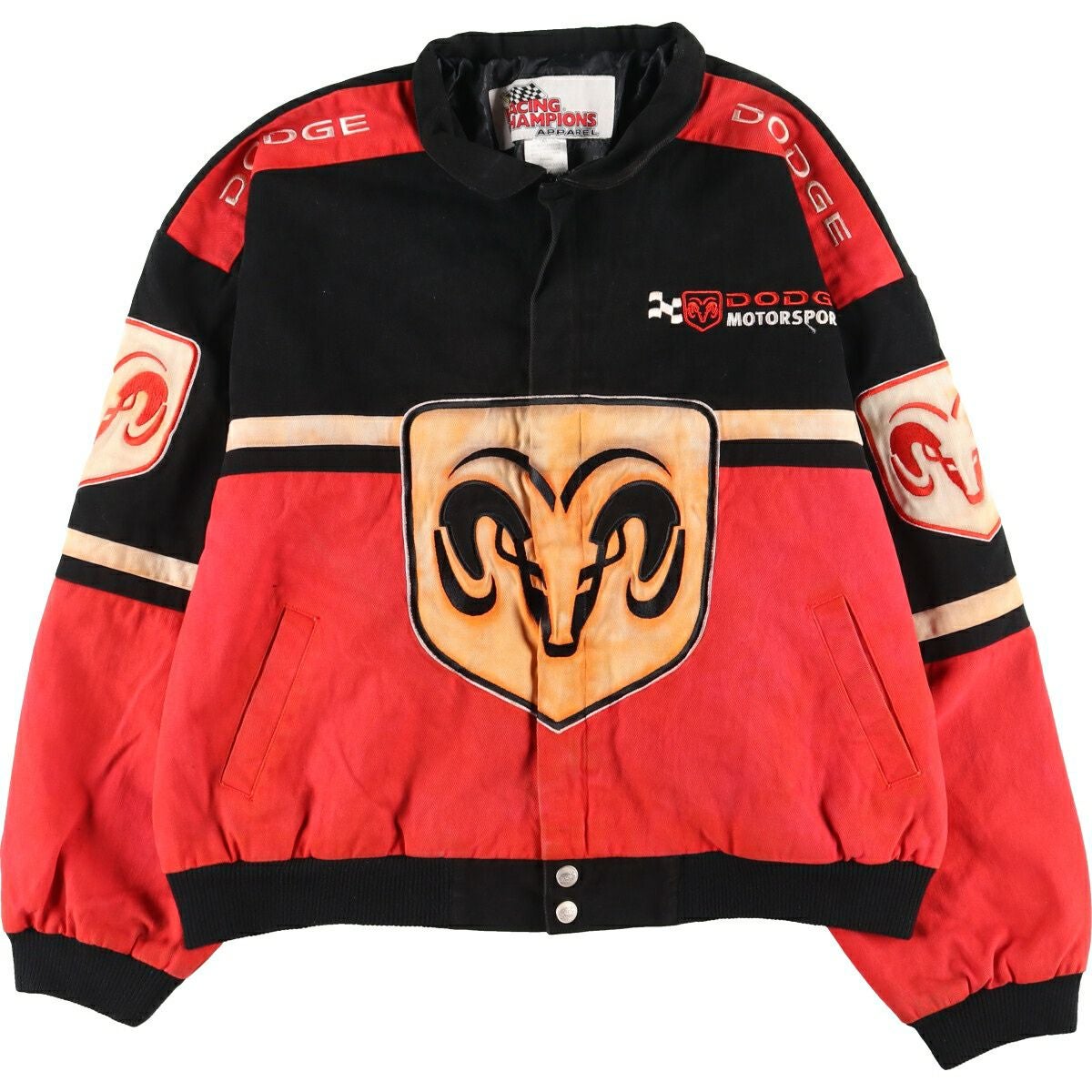 Dodge Motorsports XLジャケット レーシングジャケット 古着 RACING CHAMPIONS DODGE ダッジ レーシングジャケット メンズXL