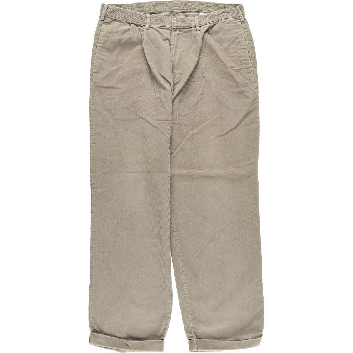 古着 ドッカーズ DOCKERS PREMIUM ツータック リネンパンツ スラックス
