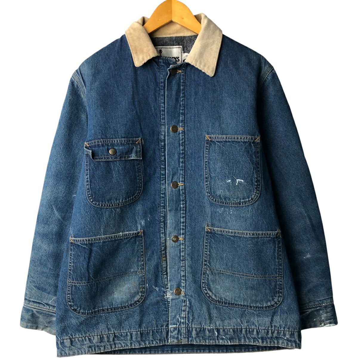 古着 80～90年代 ローバックス ROEBUCKS デニムカバーオール USA製