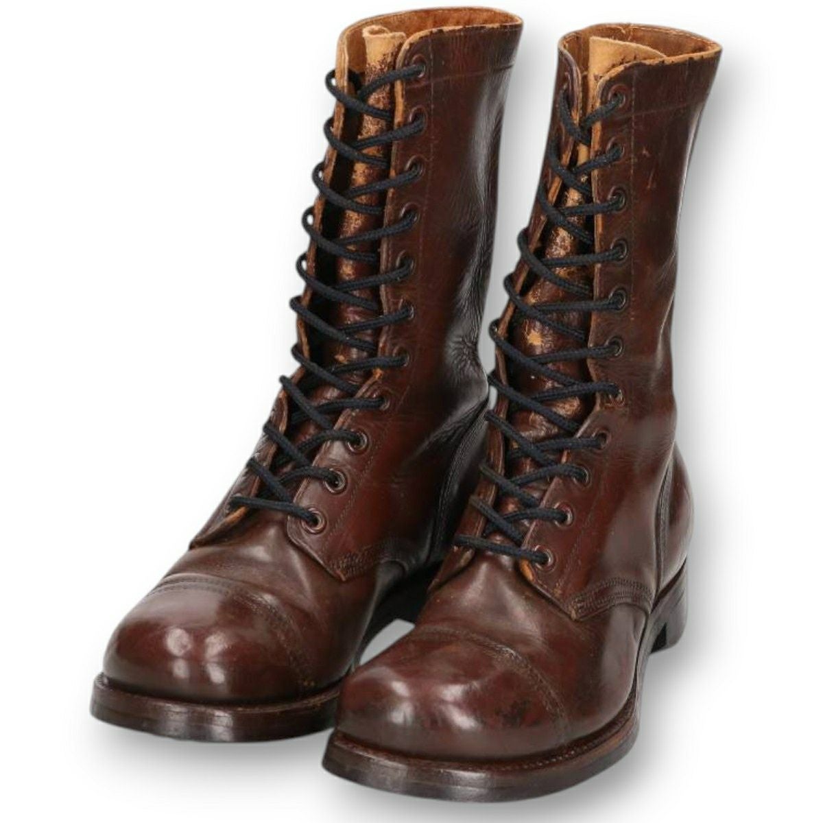 古着 50年代 米軍実品 U.S.ARMY コンバットブーツ USA製 9W メンズ27.0