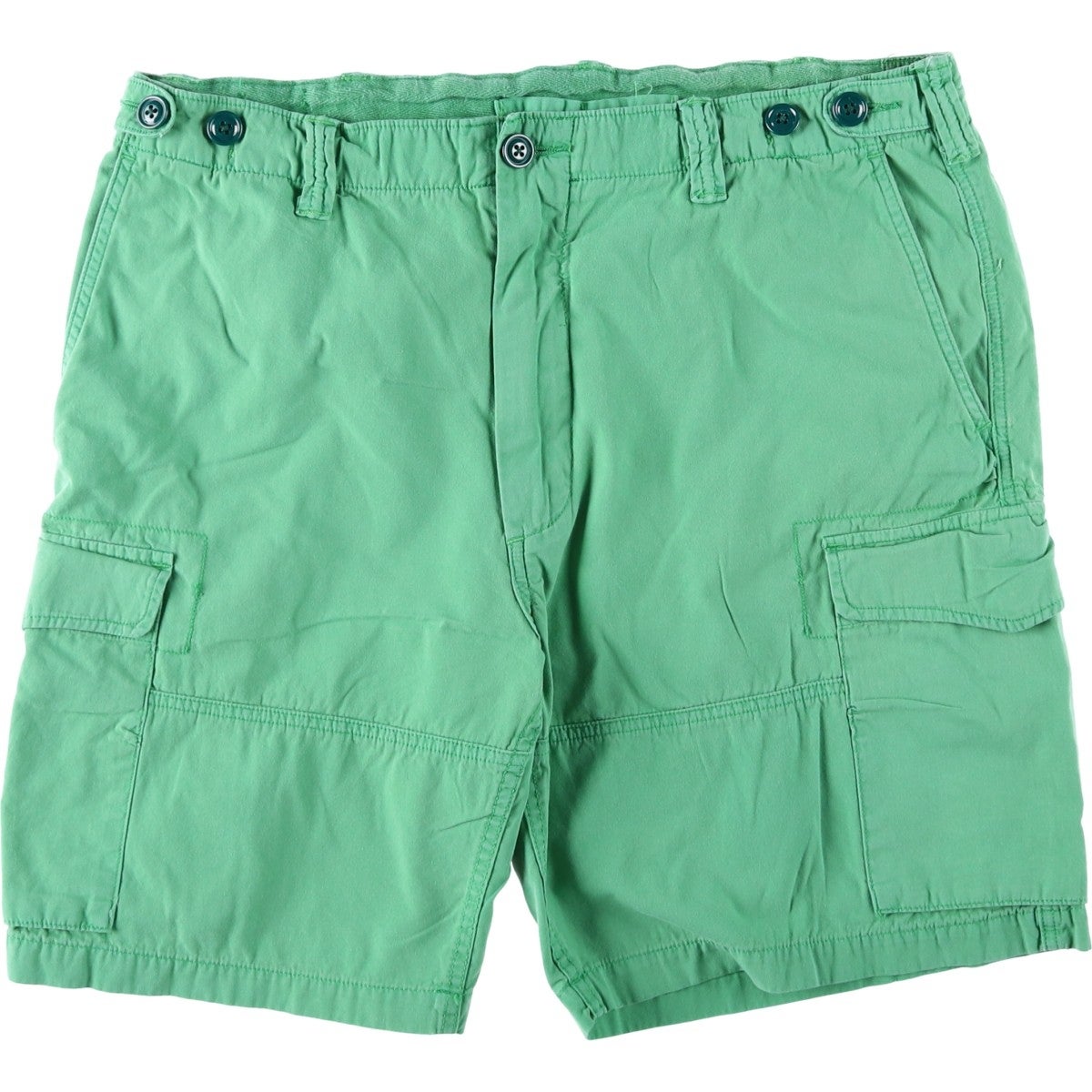 イタリア製 Polo Ralph Lauren リネン　カーゴショーツ W33 古着 ラルフローレン Ralph Lauren POLO by Ralph Lauren RELAXED FIT