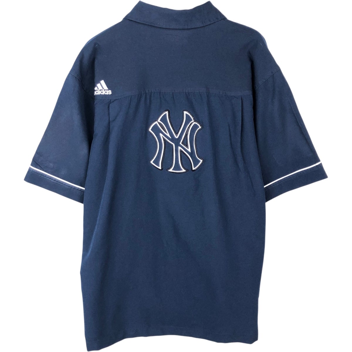 古着　ユニフォーム　NY　ヤンキース　1973　タウンユース　メンズL相当 古着 アディダス adidas MLB NEW YORK YANKEES ニューヨークヤンキース